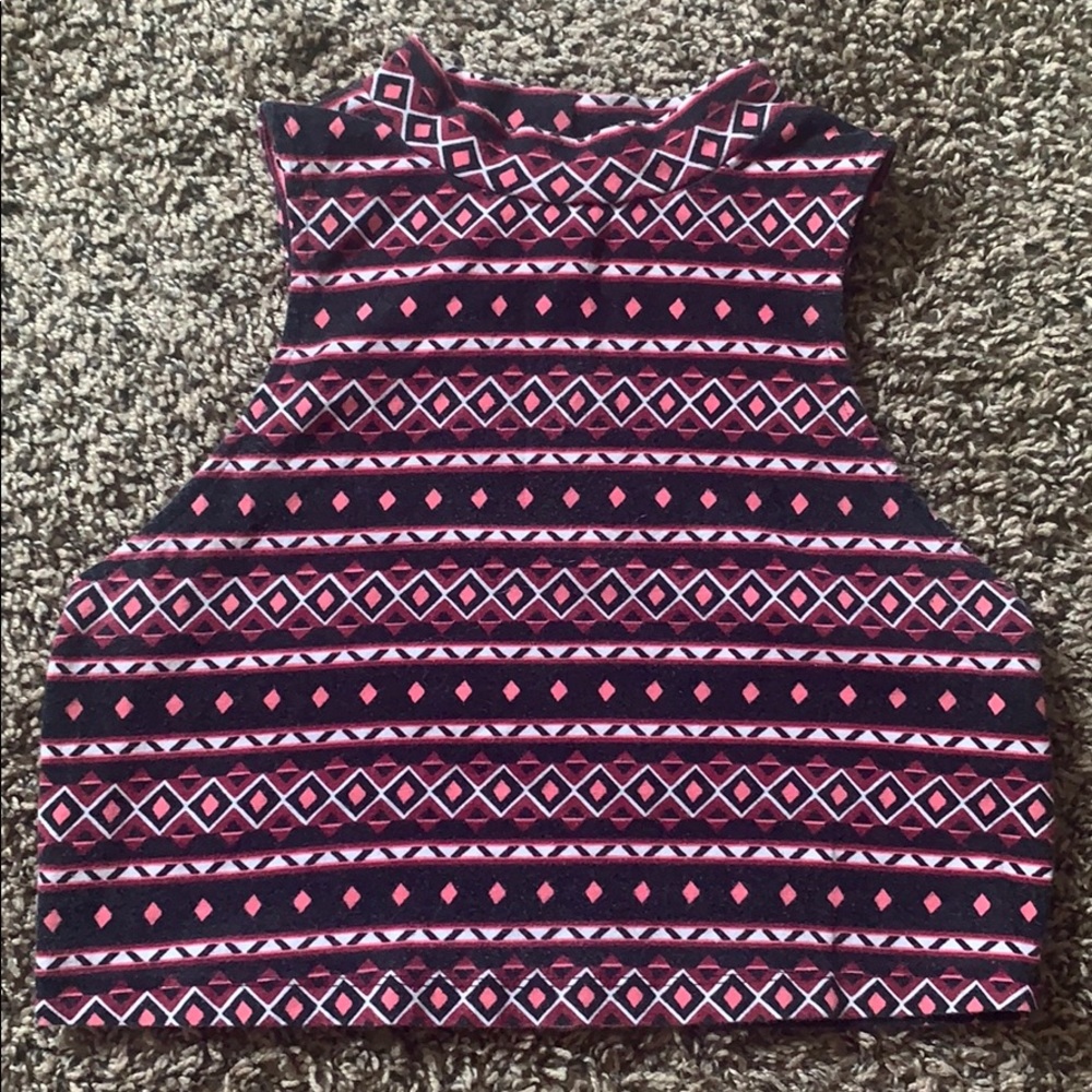 Tribal Charlotte Russe crop top